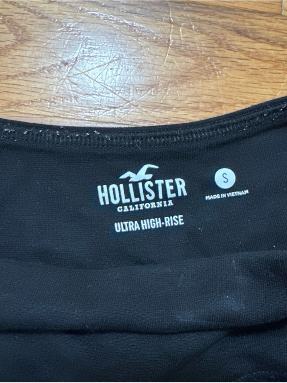 Hollister Black Ultra High-Rise Top